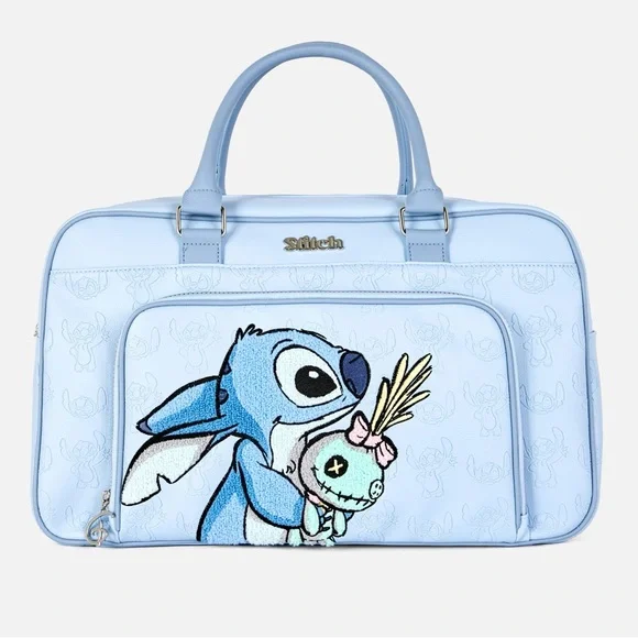 Primark Disney Stitch & Scrump Weekender Travel Bag New - Picture 2 of 7